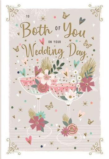 Picture of TO BOTH OF YOU ON YOUR WEDDING DAY CARD